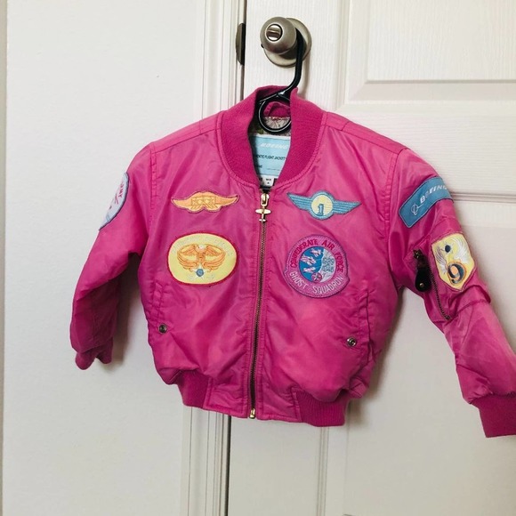 Boeing Other - Boeing Kids Authentic Aviator Jacket Size 4/5 S
